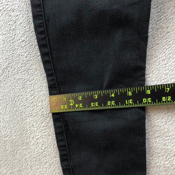 Abercrombie & Fitch Womens Jeans Size 6S Super Skinny Black Denim Casual Ankle - Picture 8 of 16